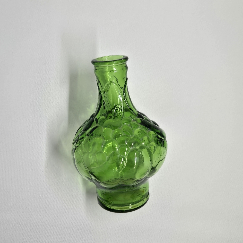 Wheaton Glass Vintage Green Glass Vase